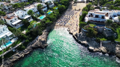Strand in Mallorca, aufgenommen im Oktober.