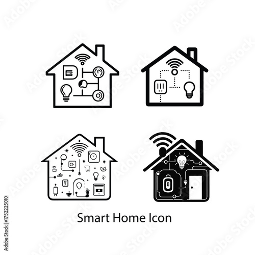 Smart Home Icon.