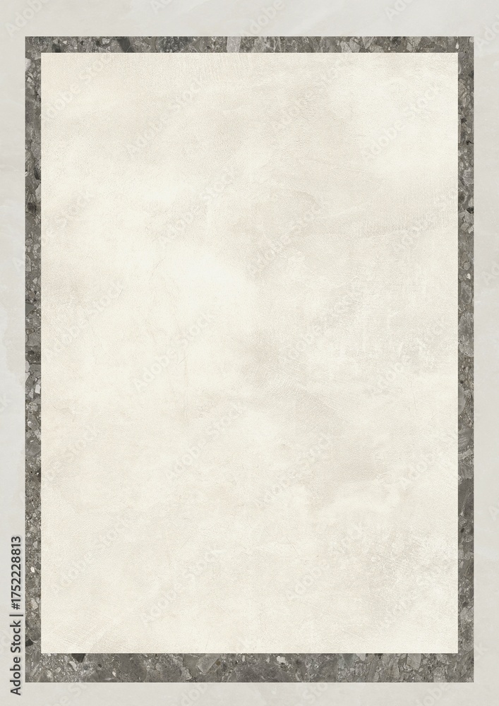 Obraz premium Blank textured paper with a dark border frame