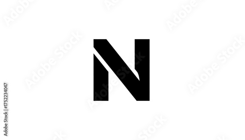 A minimalist, bold design featuring the capital letter 