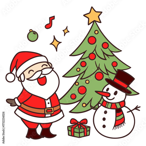 Christmas vector, Christmas Doodle SVG, Christmas coquette SVG, Christmas bow SVG, Santa Claus SVG, Merry Christmas SVG, Christmas Tree SVG, 