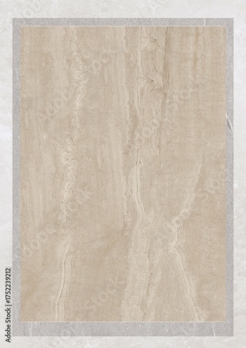 Close-up of a beige marble surface with natural veining patterns