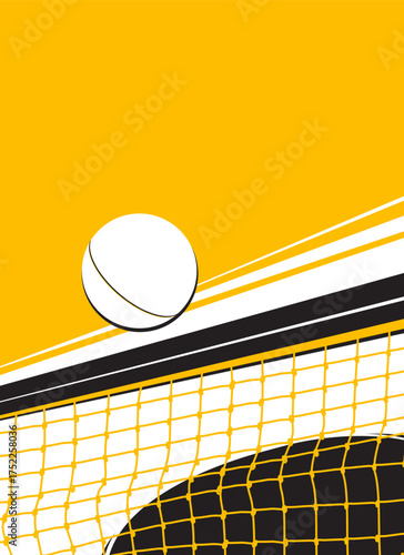 Table tennis abstract background design for banner, poster, flyer template. 
