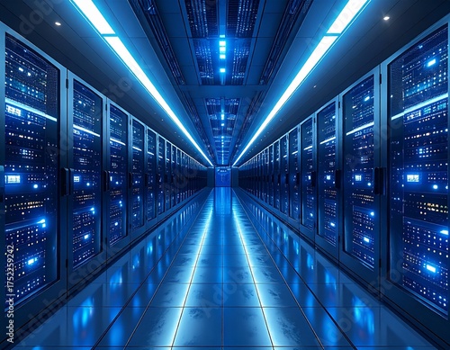 data center network server room