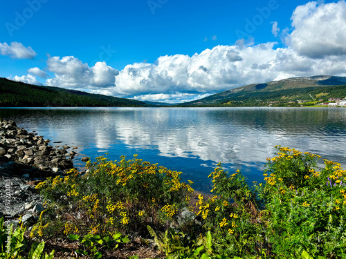 Aresjon lake near Are Sweden Norrland Jamtland