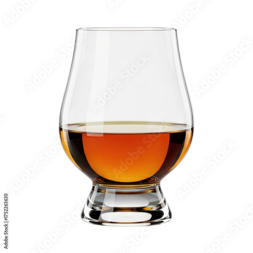 Golden whiskey perfectly poured in crystal glass ready for a relaxing evening, cheers to sophistication and refinement