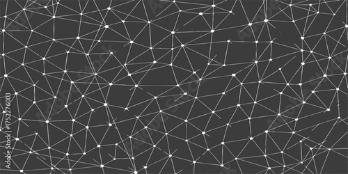 Black and white broken glass texture pattern for abstract seamless grunge backgrounds and vector design illustration