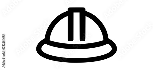 a black and white icon of a whiskblack, hat, helmet, icon, illustration, sun hat 