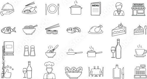 food and drink icons