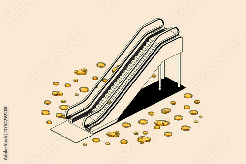vibrant vector illustration featuring clean black outlines and flat colors perfect for modern design projects and creative digital art enthusiasts