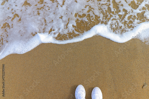 Scenic Coastal View of Seongsan Ilchulbong and the Beach in Jeju Island, South Korea