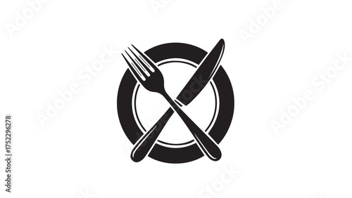 Collection of restaurant and food service icons in various colors
