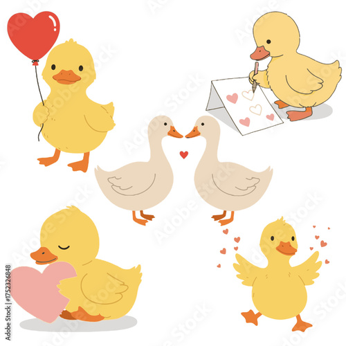 Duck Valentine's Day Greeting