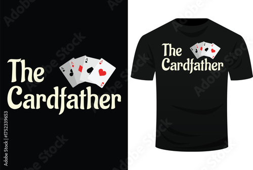 The Card Father Poker Game Cards Playing Dad Father's Dad Svg Design