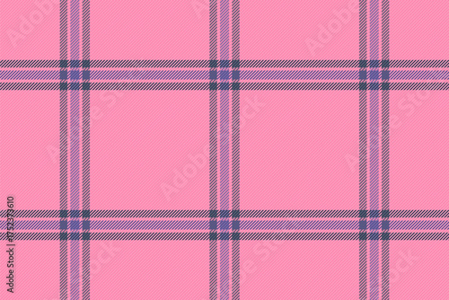 Turkish texture tartan vector, mens shirt check background pattern. Difficult seamless plaid fabric textile in pink and indigo colors.