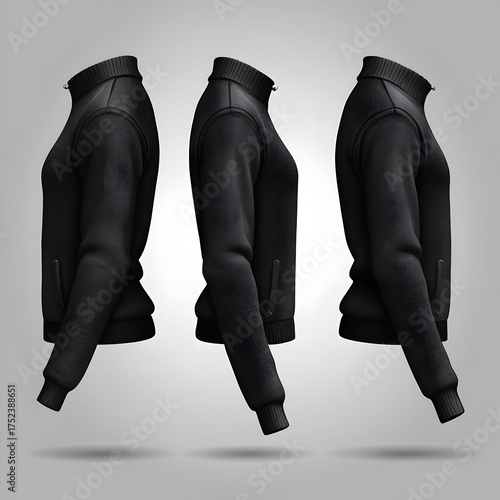 Black Turtleneck Sweater