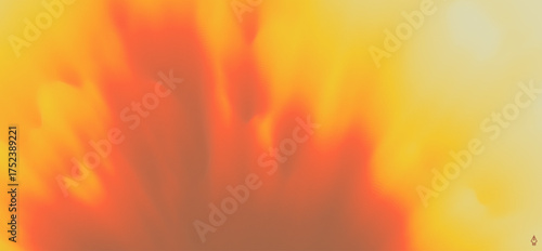 Flame of burning fire. Abstract background with dynamic effect. Design with bright gradients. Illustration for cover, card, postcard, interior design, decor or print.