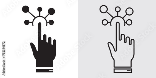 Education technology line editable icon set, e-learning tools, online courses, virtual classroom, interactive modules, instructional symbols, STEM icons, learning hubs, vector illustration.