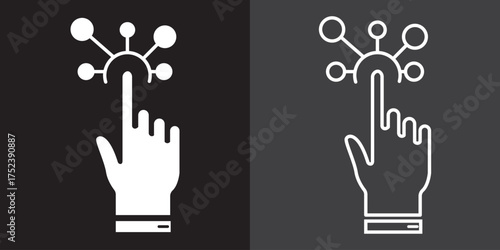 Education technology line editable icon set, e-learning tools, online courses, virtual classroom, interactive modules, instructional symbols, STEM icons, learning hubs, vector illustration.