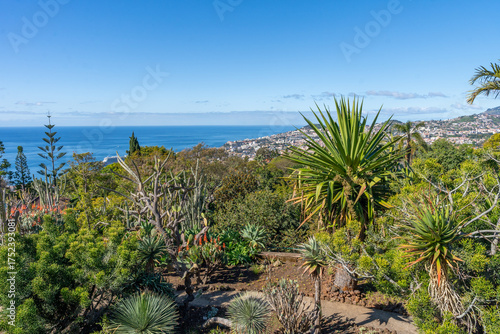 Madeira Botanical Garden in Funchal, Madeira, Portugal
