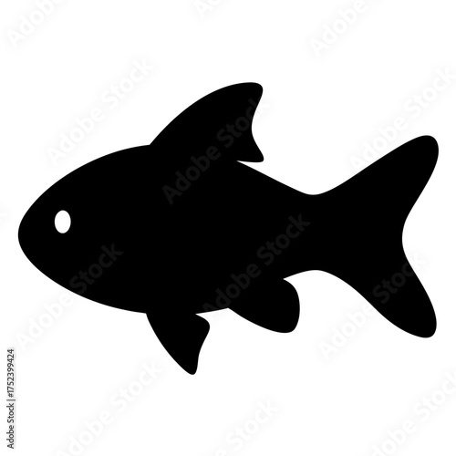 Scalable corydoras catfish vector illustration for aquatic design projects adobe stock svg format silhouette