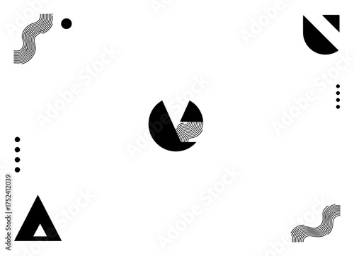 Minimalist Noise Texture Backgrounds - Graphic Design Elements