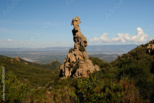 La roccia monumento naturale Sa Crabarissa