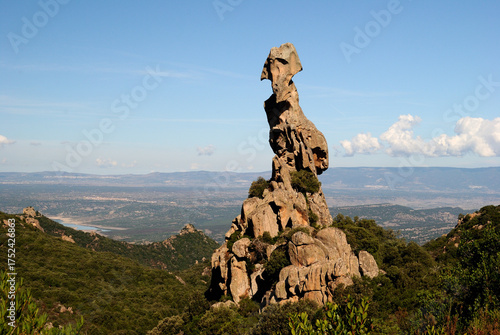La roccia monumento naturale Sa Crabarissa