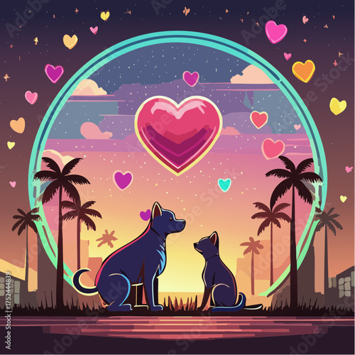 Love towards pets 