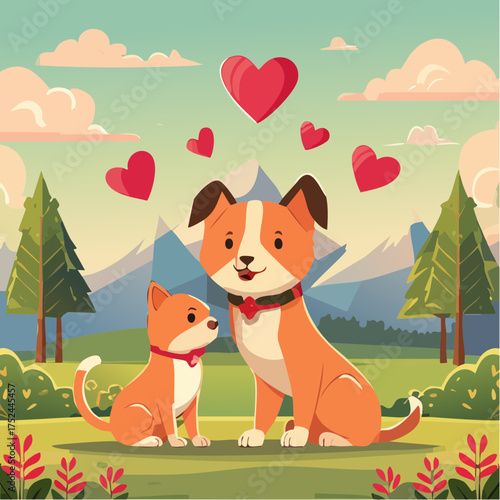 cat and dog