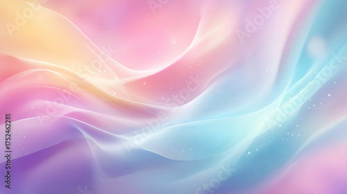 光と色が溶け合う夢の風景