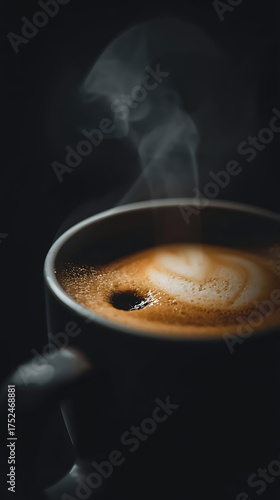 cup of hot coffee