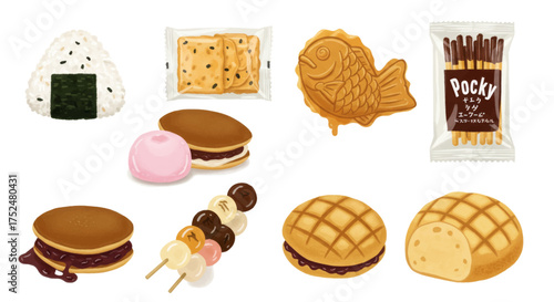 Japanese Snacks Collection - A Delicious Assortment of Popular Treats