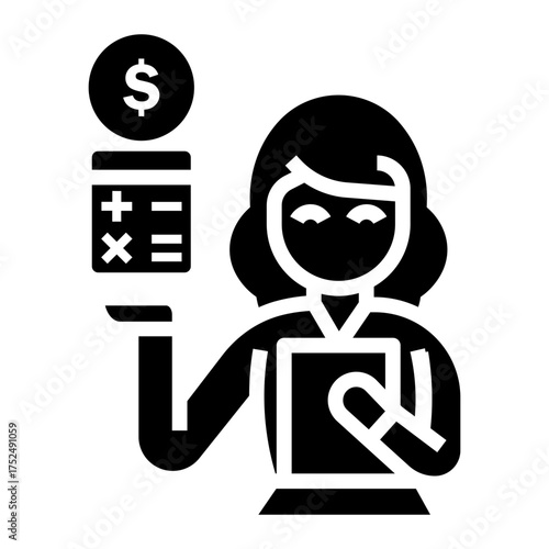 bookkeeping Solid icon