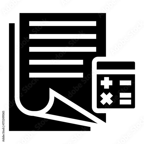 bookkeeping Solid icon