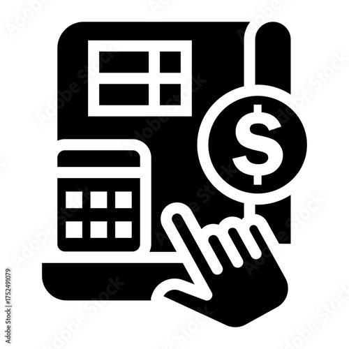 bookkeeping Solid icon