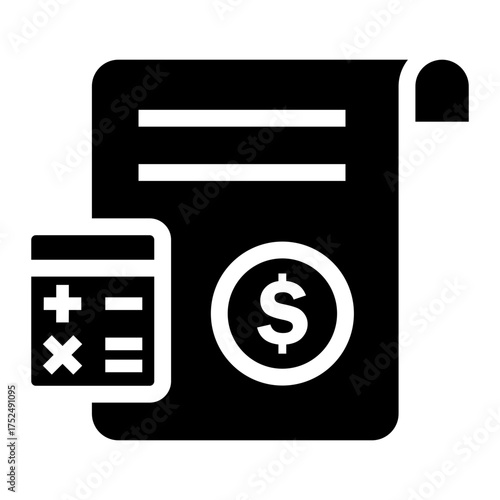 bookkeeping Solid icon