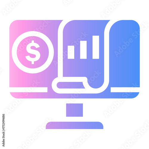 bookkeeping Gradient icon