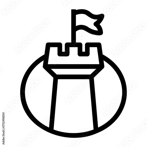 castle Line Icon