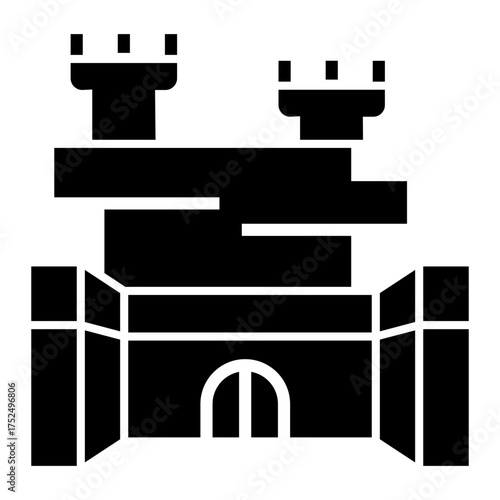 castle Solid icon