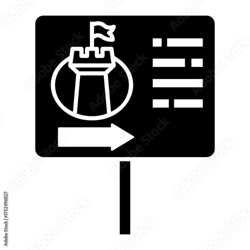 castle Solid icon