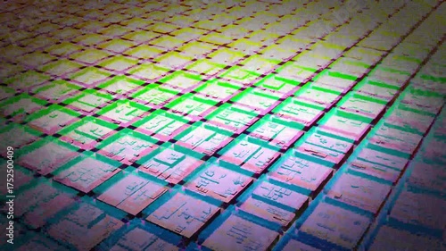 silicon chip semiconductor computer board system