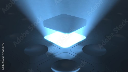 god lights microchip processor cpu gpu black bg