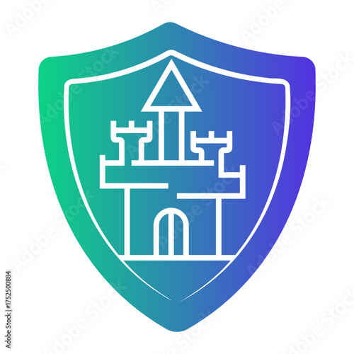 castle Gradient icon