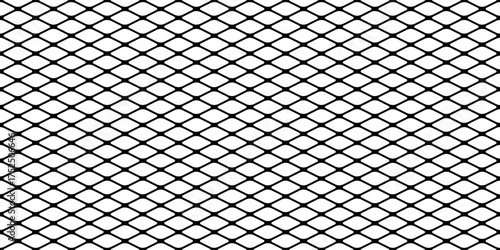 silhouette metal mesh seamless pattern