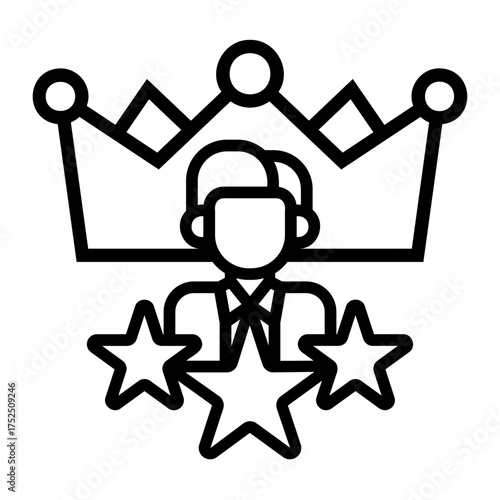 exclusive Line Icon