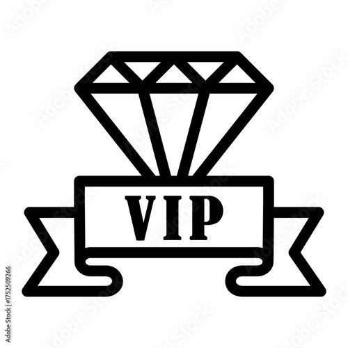 exclusive Line Icon