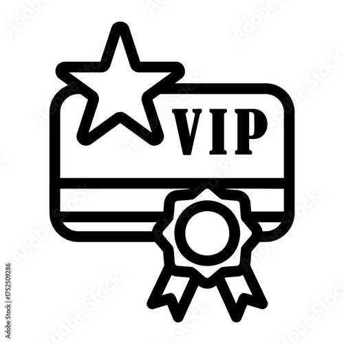 exclusive Line Icon