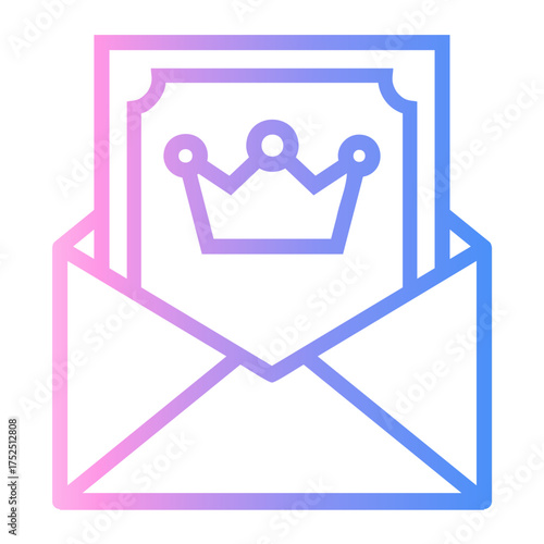 exclusive Line Gradient Icon