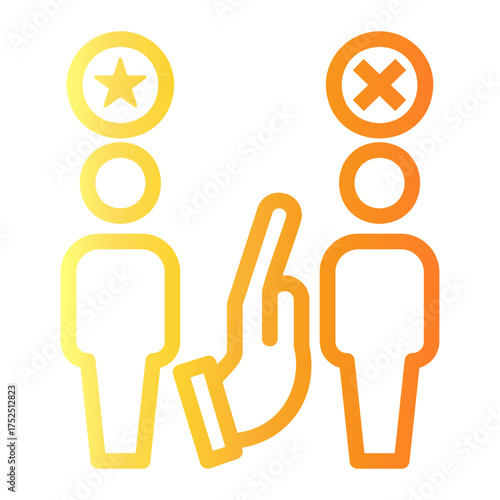 exclusive Line Gradient Icon